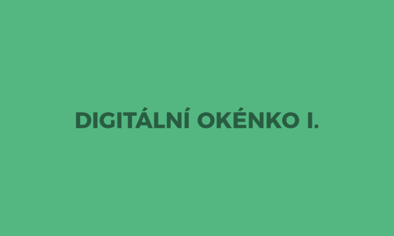 Digitální okénko