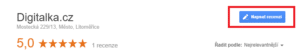 Napsat recenzi Google Moje firma